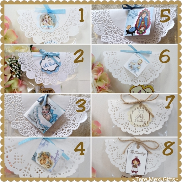 Keychain cross Our Father baptism party favors. First Communion Funeral keepsake - Picture 9 of 12